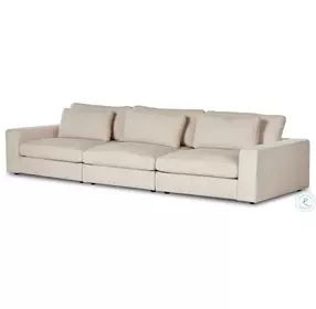 Bloor Clairmont Ivory Modular 3 Piece Sofa