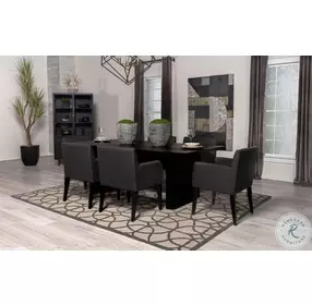 Catherine Black Dining Table