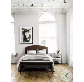 Felix Hammered Grey Nightstand