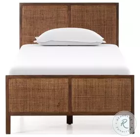Sydney Brown Wash Youth Upholstered Bedroom Set