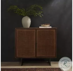 Carmel Brown Wash Small Cabinet