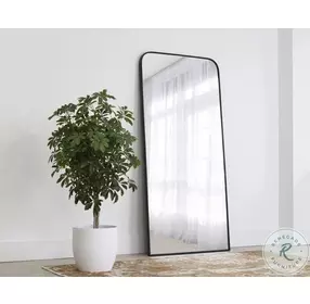 Monteverde Black Floor Mirror
