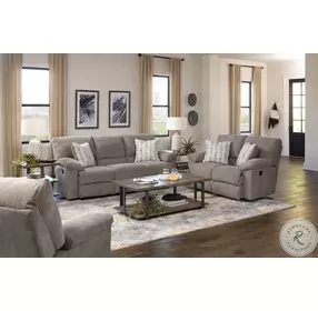 Tyler Pewter Reclining Loveseat