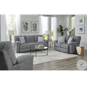 Tyler Stonewash Reclining Sofa