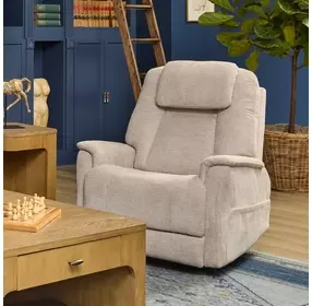 Zecliner Model 3+ Petite Light Ceramic Performance Fabric Power Lift Recliner with USB Charging and LED