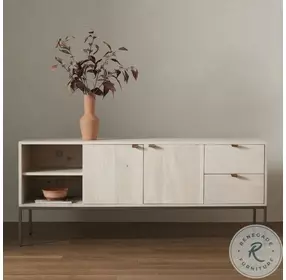 Trey Dove Poplar Media Console