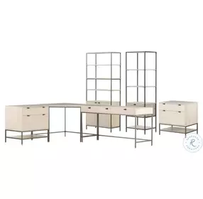 Trey Dove Poplar Modular Filing Cabinet