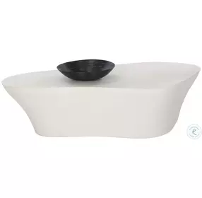 Dali White Occasional Table Set