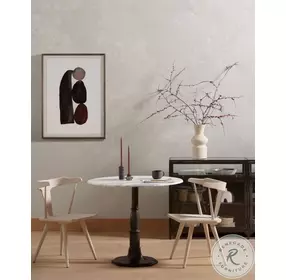 Ripley Off White Oak Solid Dining Chair