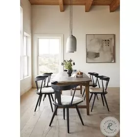 Ripley Black Oak Dining Chair