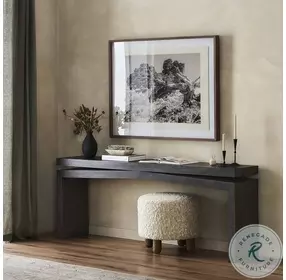 Matthes Smoked Black 79" Console Table
