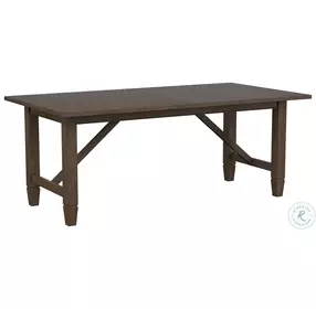 Matisse Light Brown 94" Extendable Rectangular Dining Room Set