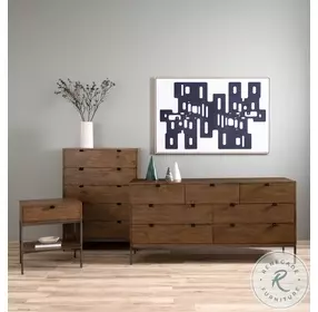 Trey Auburn Poplar Nightstand