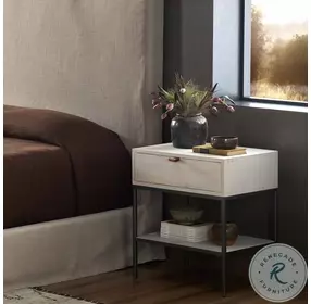 Trey Dove Poplar Nightstand