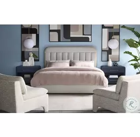 Alaina Ernst Silverstone King Upholstered Platform Bed