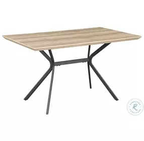 Edgecreek Light Brown And Black 53" Dining Room Set