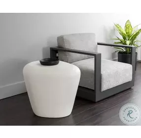 Vanderlyn White End Table