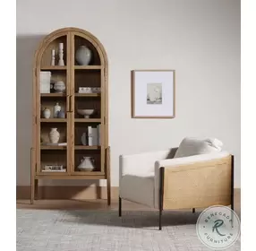 Jayda Gable Taupe Chair