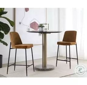 Zeke Bergen Marmalade Counter Height Stool