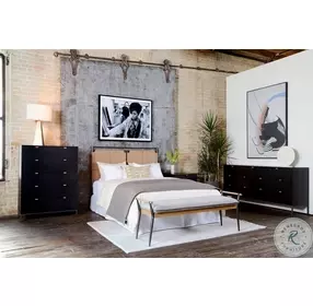 Charlotte Thames Raven Bench