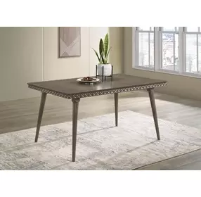Onslow Dark Brown 59" Rectangular Dining Table