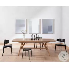 Franco Black Veneer Dining Chair