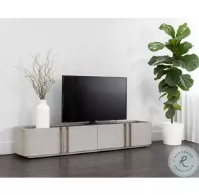 Rosalyn Cream TV Stand
