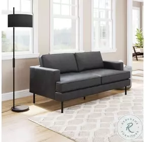 Decade Vintage Gray Sofa