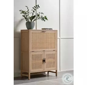 Caprice Natural Mango Bar Cabinet