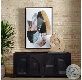 Tilda Black Wash Mango 78" Sideboard