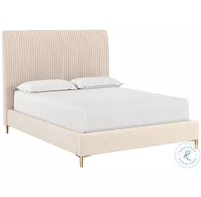 Abbott Casablanca Cloud Queen Upholstered Platform Bed