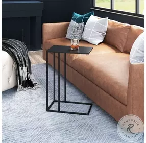 Atom Black Side Table