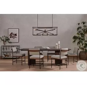 Benton Savile Flannel Performance Fabric Dining Chair