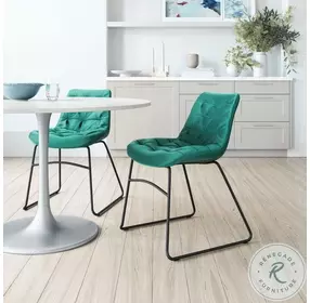 Tammy Green Dining Chair Set Of 2
