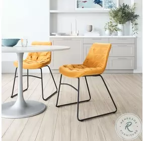 Tammy Yellow Dining Chair Set Of 2