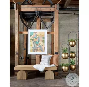 Keane Natural Elm Bench