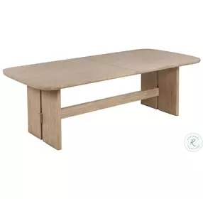 Kailani Beige Oak Extendable Dining Room Set