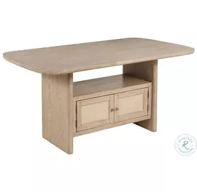 Kailani Beige Oak Counter Height Dining Room Set