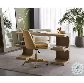 Catrine Natural Desk