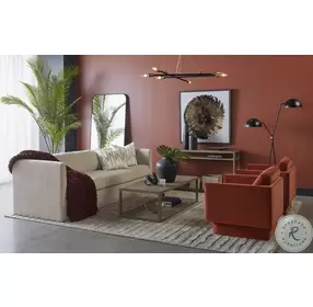 Everton Meg Rust Lounge Chair