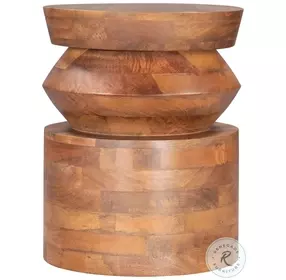 Kollam Brown Side Table