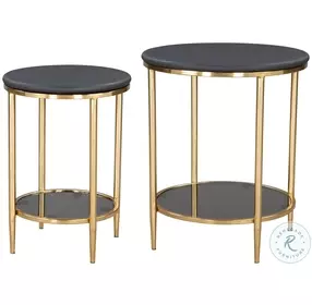 Koper Black Coffee Table Set