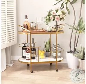 Antalya Multicolor Bar Cart