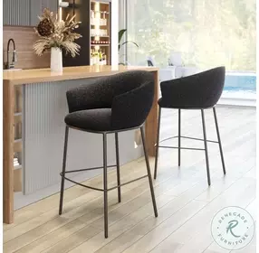 Essen Black And Bronze Bar Stool