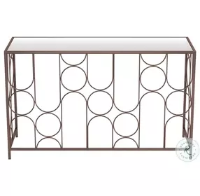 Convale Bronze Console Table