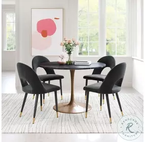 Menlo Black Dining Chair Set of 2