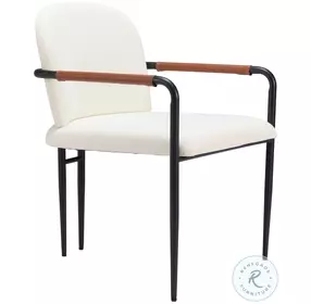 Sibu Cream Performance Fabric Dining Chair