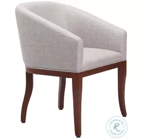 Serasa Gray Performance Fabric Dining Chair
