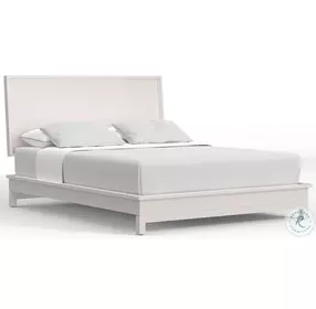 Nova Chalk White Platform Bedroom Set