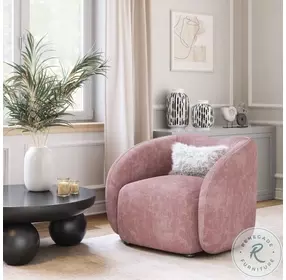 Tallin Mauve Pink Accent Chair